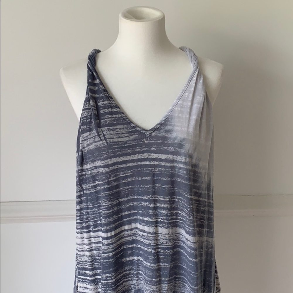 Tie dye maxi dress
